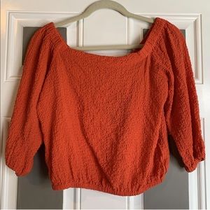 Off the shoulder top